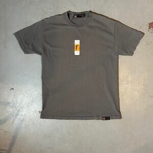 2000s ride snowboards grey tee